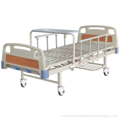 Folding Medical Hospital Ward Bed , Adjustable Elderly / Disabled Bed